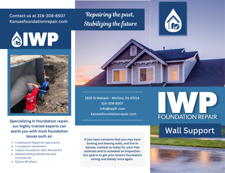 IWP Foundation Repair - Wall Support - Downloadable Brochure - 1