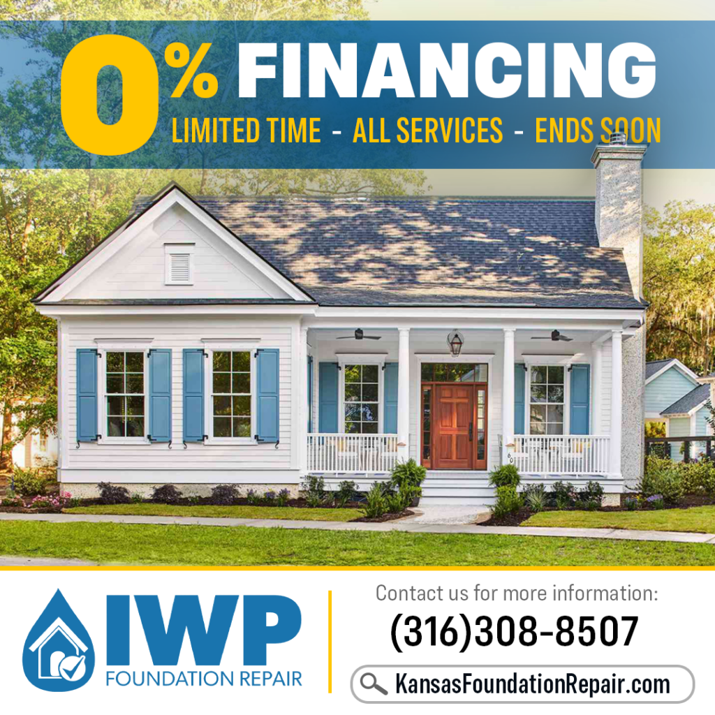 IWP Foundation Repair - 0% Financing on ALL services for a limited time